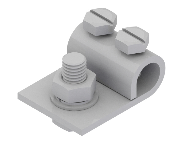 Clamping Connector for Metal Structure