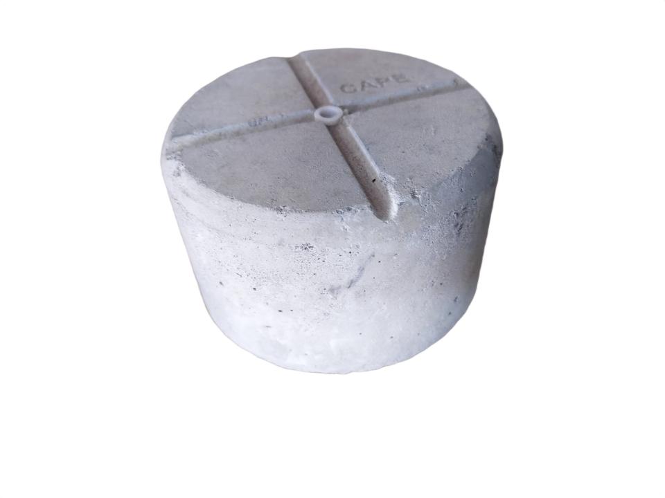 Conductor Holder for Flat Roof for Round Conductor